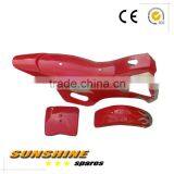 White / RED MINIMOTO MINI MOTO DIRT BIKE FLAME PLASTICS KIT thumbnail-1