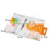 Custom Logo Transparent PU Leather Case Cover thumbnail-2