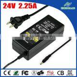 54W Game Console Power Supply 24v 2.25a Power Adapter for Wii u thumbnail-1