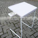 Cheap Price and Good Quality New Design Cup Holder Folding Computer Table thumbnail-2