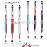 Office & School Supplies Crystal Ball Pen Customized Logo With Stylus Promotional Crystal Stylus Pen thumbnail-5