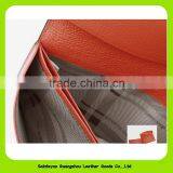 16898 RFID Blocking Genuine Leather Bright-coloured Fashion Design Lady Wallet thumbnail-5