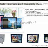 3D Lenticular Insert Changeable Photo With Desk Paper Frame
