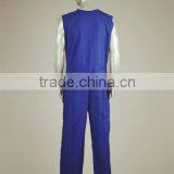 Men's Fire Retardant Sleeveless Safety Working Coverall With Multi-pockets thumbnail-3