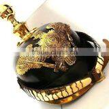 Pickelhaube Helmets/ German Helmet / Military Dragoon Helmet With Round Spike thumbnail-1