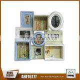 French Style 3 Small Paper Printing Wall Cabinet Colock Wall Hanging Picture Photo Frame