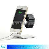 TOP Aluminum Universal Charging Stand Charger Dock Holder For Apple Watch for Iphone thumbnail-1