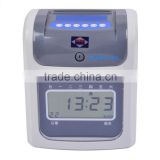 biometric date time stamp attendance machine with free time card S-960