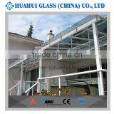 Canopy Glazing Laminated Safety Clear Glass With CE ISO9001 ANSI Certificated thumbnail-2