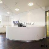 Artificial Marble Round Reception Counter
