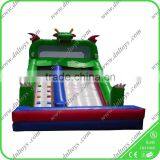 Inflatable Cheap Popular Indoor Playground, Playground Equipment With Plastic Slide