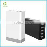 2016 Wholesales With 1.6M Power Cable 6A/8A Multiple 5-Port USB Travel Wall Charger thumbnail-6