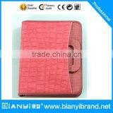 2016 Hot-selling! Zippered Panton Color Leather Portfolio, A4 Portfolio for Ipad/tablet, Leather Portfolio Case Made in China thumbnail-2