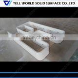 8mm Wall Solid Surrface, Himacs Sheets, White Solid Surface thumbnail-1
