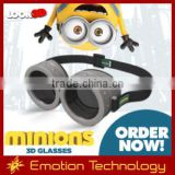 Look3D Minions 3D googles for real3D Limited Edition Look3D 3D Glasses Minion 3D Goggles