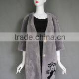 European and American Wind Lambs Wool Sheep Sheared Fur One Dress Coat Female Long Fur Coat in Winter Supplier's Choice thumbnail-5