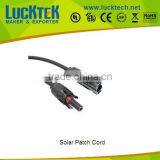 Photovoltaic Patch Cord Solar Connection Cable