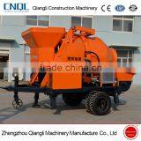 Cheap JBS30-10-37 30m3 Electrical Concrete Mixer With Pump thumbnail-1