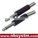 6.35mm Mono Plug Plastic With Spring