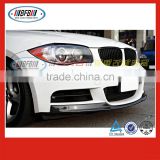 China manufacturer carbon fiber 2005-2010 FOR BMW E82 E87 1 series MT Style front bumper diffuser lip