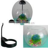 Mini Aquarium Round Fish Tank thumbnail-2