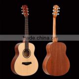 Hot Sale 36inch satin travel guitar, mini acoustic gutiar for sale