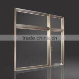 CW65 Casement window aluminum glass window used in modern house