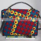 Top Quality Designed African Wax Fabric Bag All Kinds of Ankara Fabric Handbag thumbnail-2