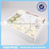 Brown 5pcs PP Bath Set thumbnail-1