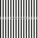 Cotton Black and White Print Fabric for Clothing