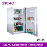 SICAO CR-95 Mini Refregerator, 95L Compressor Hotel Mini Bar Fridge thumbnail-1