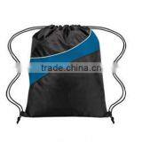 Good Quality Polyester Custom Drawstring Backpack thumbnail-5