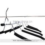 6ps Black Foamed Metal Stainless Steel Shirt Clothes Hangers Collection thumbnail-5