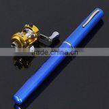 Mini Portable Pocket Fishing Rod / Pen Fishing Rod / Fishing Rod Pole Reel thumbnail-4