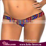 A37 New Fashion Sexy Ladies Girl G-string Underwear Low Waist Sexy Women Panty Colorful Women Summer Beach G-string thumbnail-1