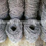 Galvanized or Pvc Coated Steel Wire Barbed Wire thumbnail-2