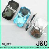 Pointed Back Crystal Octagon Acrylic Stone