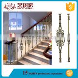 house metal stair railings / decorative wrought iron handrails design suppliers