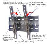 Hot Sale Tilt 30 Degrees Sliding tv Mount Bracket With Vertical Adjustment Lcd Led Plasma tv Wall Mount for up to 42 Inch Screen thumbnail-2