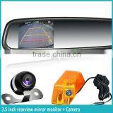 3.5 Inch Car Auto Dimming Rearview Mirror With Automatically Back-up Camera Display thumbnail-6