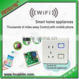Wifi Smart Switch Socket With Light 5pin Wall Socket thumbnail-5