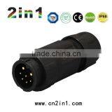 SK19-2+5P IP67 Soldering Electric Cable Wire Waterproof Connector thumbnail-3