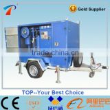 unqualified transformer oil processing equipment ( Series ZYM-6) with Bridge shock absorber, braking system,trailer
