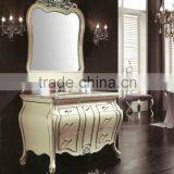 Solid Wood Carcase Material and Include Mirror Washroom Cabinet WTS228 thumbnail-2