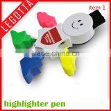 Promotional Selling Best Smart Fashional Colorful Pen Highlighter 2016 thumbnail-6