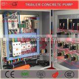 TOP Quality! 40 50m3/h Mobile Trailer Concrete Pump, Stationary Concrete Pump for Sale thumbnail-5