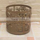 Office School Supplies Wrought Iron Pen Container Metal Pen Holder thumbnail-1