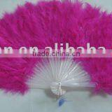 feather plastic fan