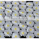 New Design Sunflower Pattern Cheap Guipure Lace Fabric for Children Dress thumbnail-3
