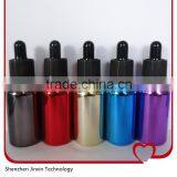30ml Faded Color Glass Dropper Empty e Liquid Bottle With Childproof Tamper Proof Cap thumbnail-4